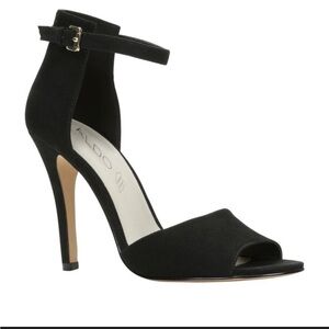 Aldo suede heels